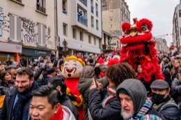 Belleville;Chinese-New-Year;Crowds;Kaleidos-images;La-parole-à-limage;Lions;Paris;Paris-19;Paris-XIX;People;Tarek-Charara
